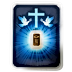 1 Gram Blessings of Jesus Christ Gold Bullion Bar thumbnail