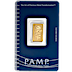 2.5 Gram PAMP Swiss Gold Bullion Bar (Pre-Owned in Good Condition) thumbnail