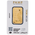 1 oz PAMP Swiss Gold Bullion Bar - Lady Fortuna Design thumbnail