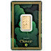5 Gram PAMP Swiss Lucky Charm Clover Gold Proof Bar thumbnail