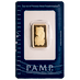 10 Gram PAMP Swiss Gold Bullion Bar (Pre-Owned in Good Condition) thumbnail