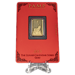 2015 5 gram PAMP Gold Lunar Series 