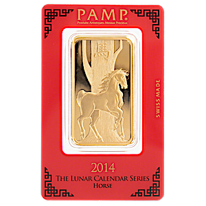 2014 100 Gram PAMP Lunar Series 
