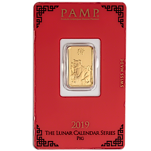 2019 5 Gram PAMP Lunar Series 