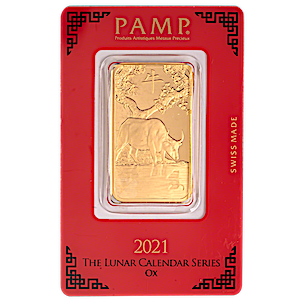 2021 1 oz PAMP Lunar Series 