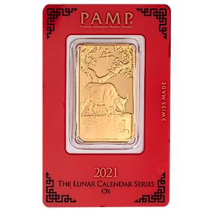 2021 1 oz PAMP Lunar Series 