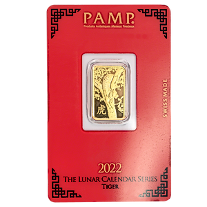 2022 5 Gram PAMP Lunar Series 