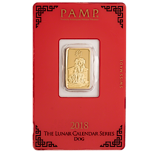 2018 5 Gram PAMP Lunar Series 