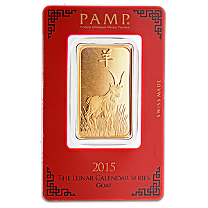 2015 1 oz PAMP Lunar Series 