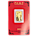 PAMP Lunar Series 2022 Gold Bar - Year of the Tiger - 5 g thumbnail