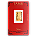 PAMP Lunar Series 2016 Gold Bar - Year of the Monkey - 5 g thumbnail