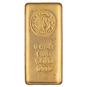 1 Kilogram Perth Mint Gold Bullion Bar