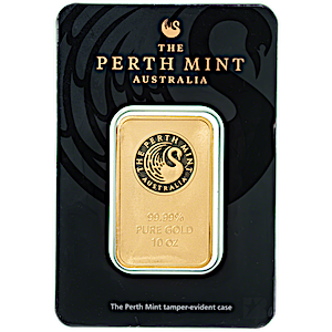 10 oz Perth Mint Gold Bullion Bar