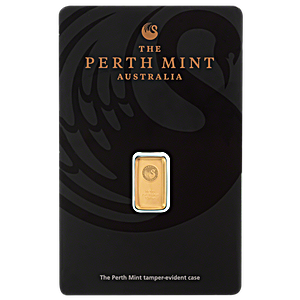 1 Gram Perth Mint Gold Bullion Bar