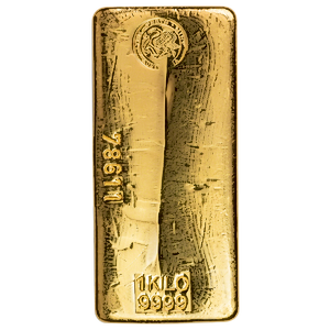 1 Kilogram Perth Mint Gold Bullion Bar