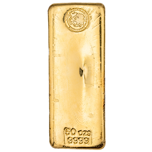 50 oz Perth Mint Gold Bullion Bar