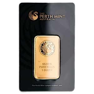 1 oz Perth Mint Gold Bullion Bar