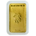 2018 1 oz Perth Mint Gold Dragon Rectangular Bullion Coin Bar thumbnail