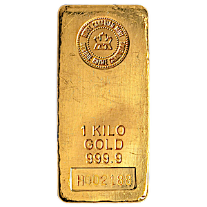 Royal Canadian Mint Gold Bar - 1 kg