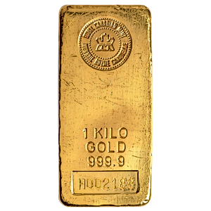 1 Kilogram Royal Canadian Mint Gold Bullion Bar