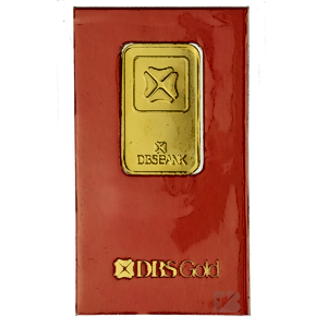 5 Gram DBS Gold Bullion Bar