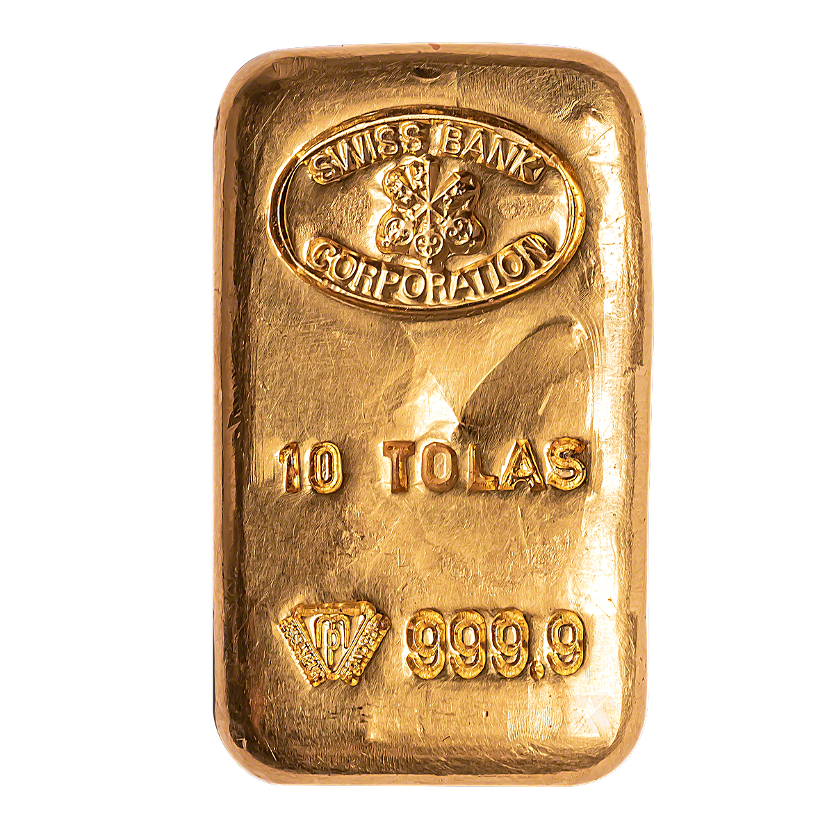 Buy 10 Tola Swiss Bank Corporation Gold Bullion Bar