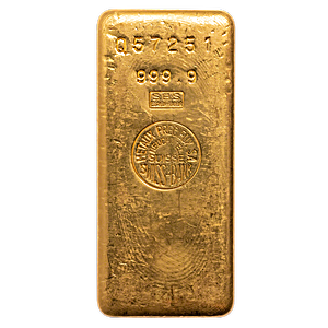 Swiss Bank Corporation Gold Bar - 1 kg