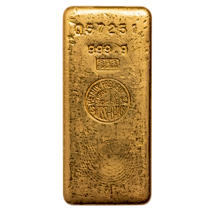 1 Kilogram Swiss Bank Corporation Gold Bullion Bar (Pre-Owned in Good Condition)