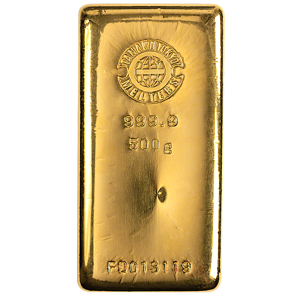 Buy 500 Gram Tanaka Kikinzoku Gold Bullion Bar