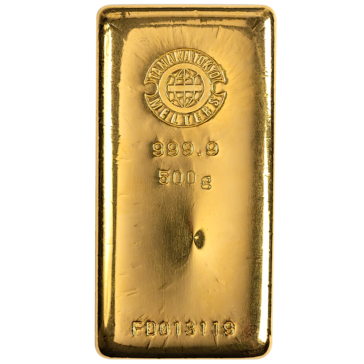 Buy 500 Gram Tanaka Kikinzoku Gold Bullion Bar