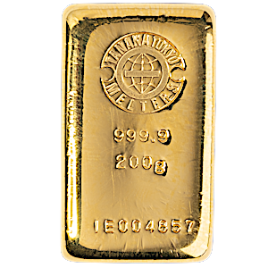 200 Gram Tanaka Gold Bullion Bar