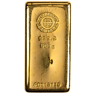 500 Gram Tanaka Kikinzoku Gold Bullion Bar