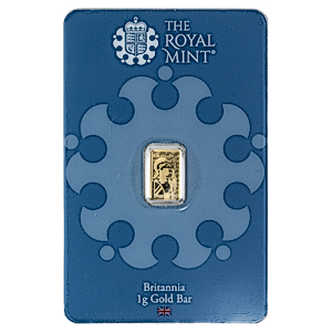 1 Gram United Kingdom Gold Britannia Bullion Bar