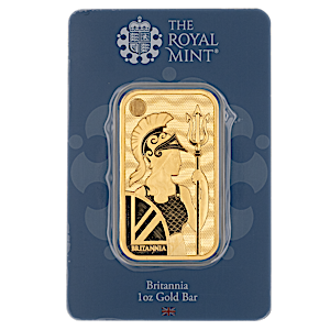 1 oz United Kingdom Britannia Gold Bullion Bar