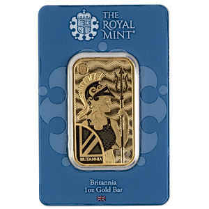 20 Gram United Kingdom Britannia Gold Bullion Bar