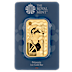 1 oz United Kingdom Britannia Gold Bullion Bar thumbnail