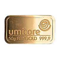 Umicore Gold Bars Umicore Gold Bars
