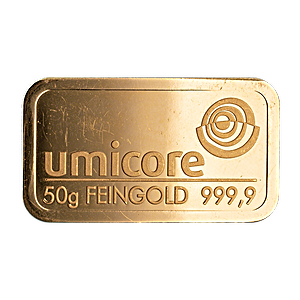 Umicore Gold Bar - 50 g
