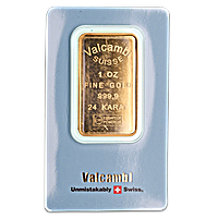 Valcambi Gold Bars (Circulated in good condition) Valcambi Gold Bars (Circulated in good condition)