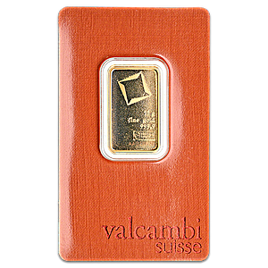 10 Gram Valcambi Swiss Gold Bullion Bar (Pre-Owned in Good Condition)