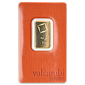 10 Gram Valcambi Swiss Gold Bullion Bar