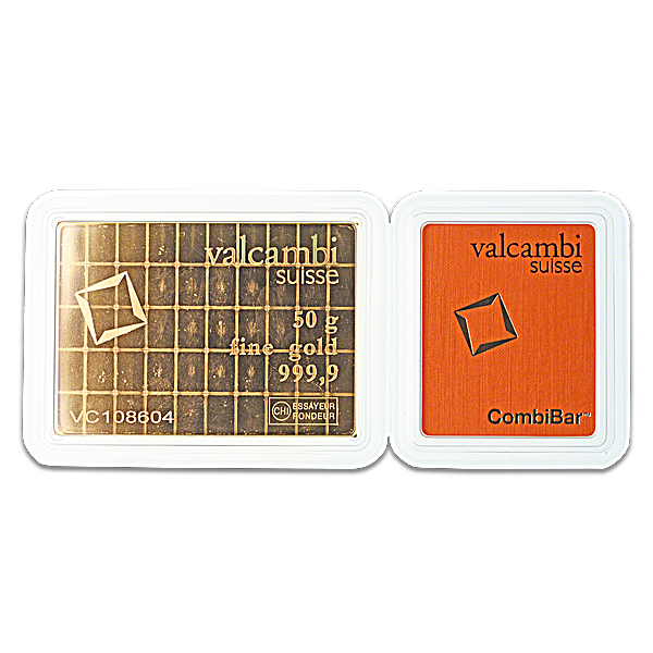 Valcambi Gold CombiBar - 50 x 1 g Valcambi Gold CombiBar - 50 x 1 g