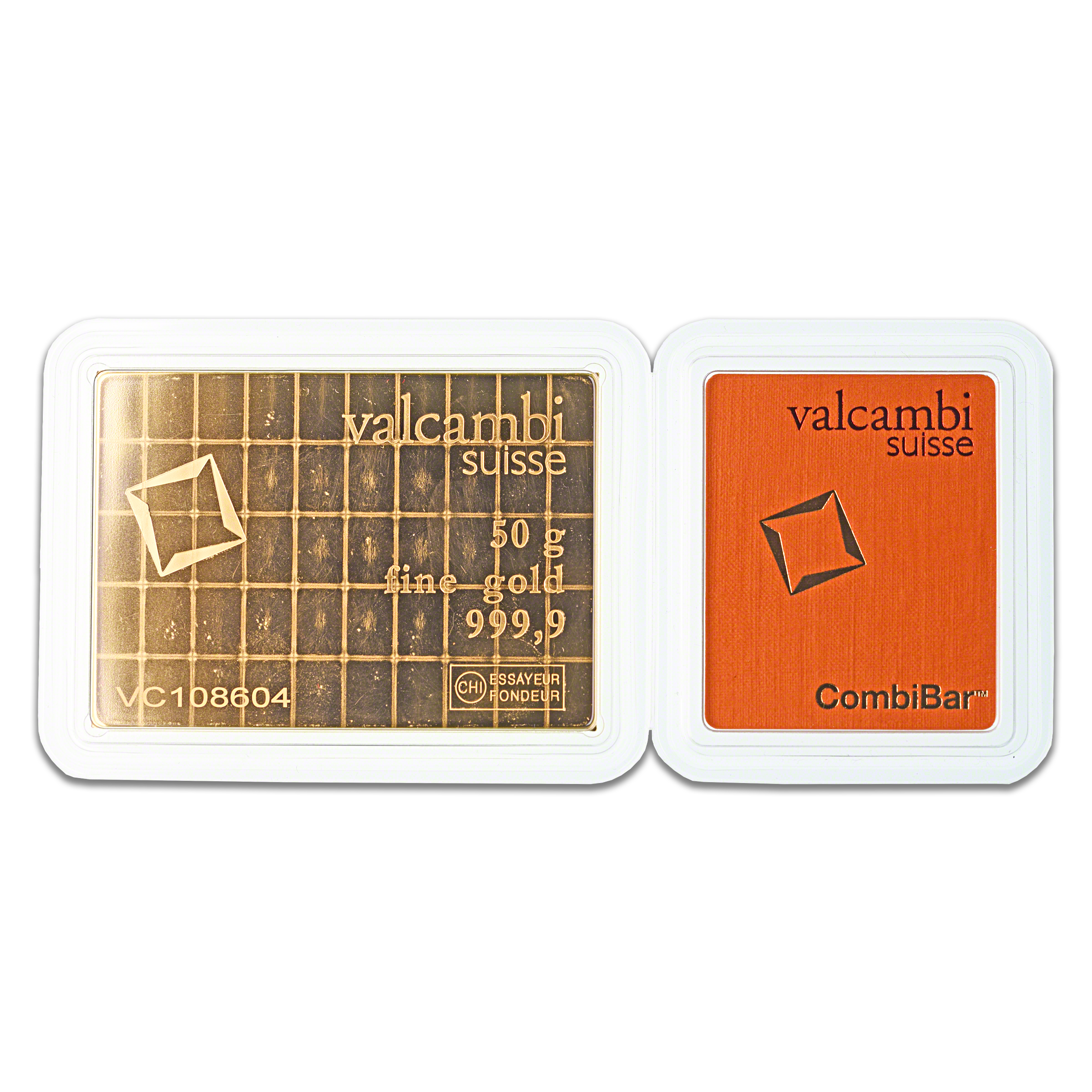 20 X 1 GRAMO VALCAMBI GOLD COMBIBAR – MBC GOLD - Foto 6