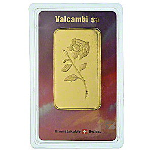 100 Gram Valcambi Swiss Gold Bullion Bar (Pre-Owned, Good Condition)