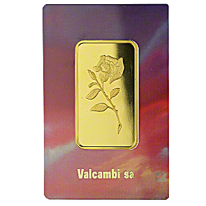 50 Gram Valcambi SA Gold Bullion Bar