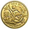 Australian Gold Lunar Series 2016 - Year of the Monkey - Circulated in good condition - Minted by RAM - 1/4 oz Australian Gold Lunar Series 2016 - Year of the Monkey - Circulated in good condition - Minted by RAM - 1/4 oz