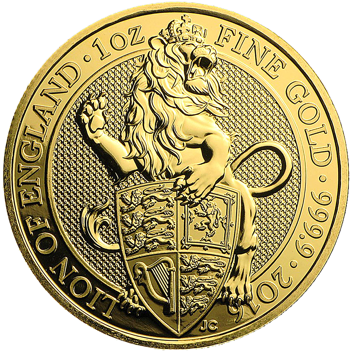 United Kingdom Gold Queen's Beast 2016 - Lion - 1 oz