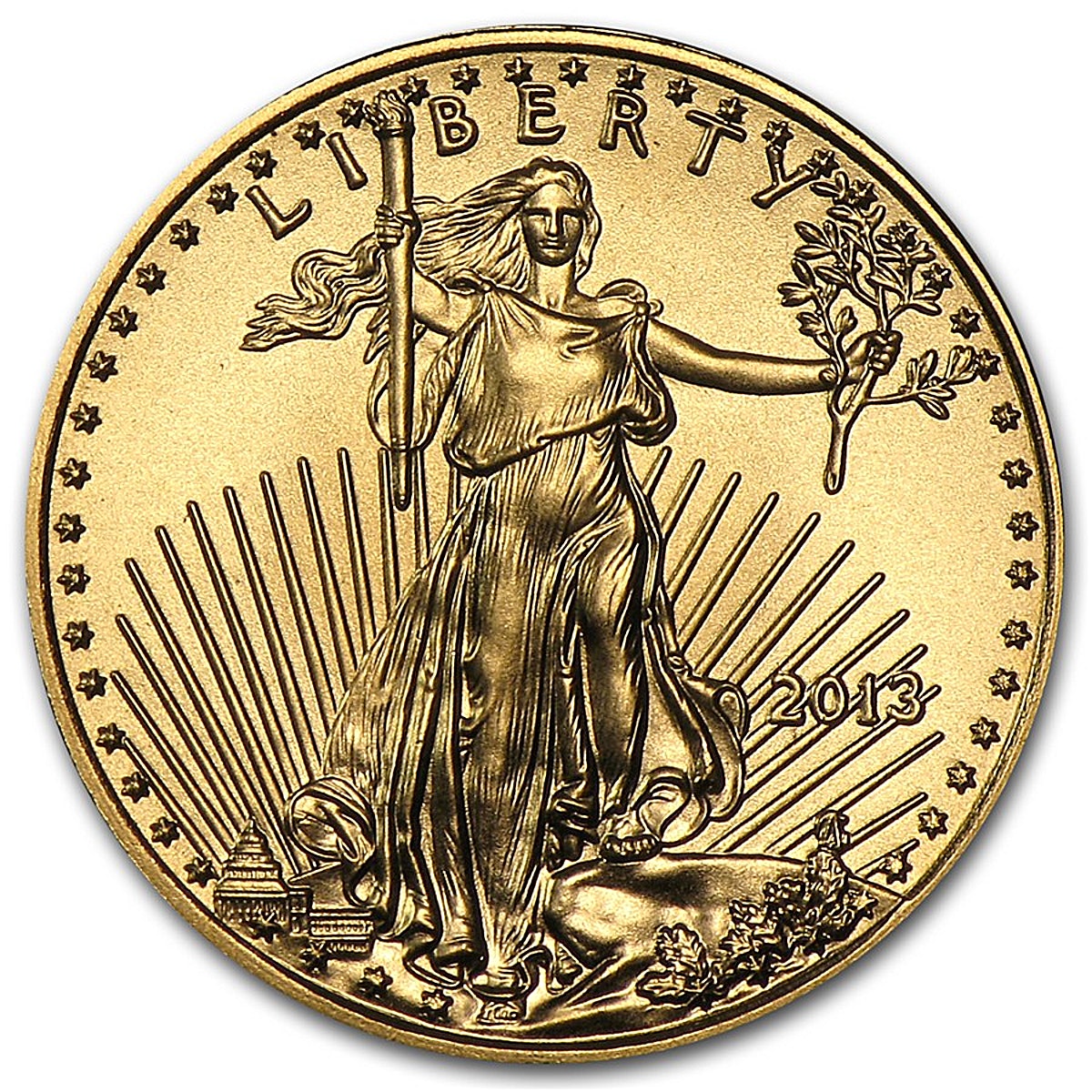 American Gold Eagle 2013 - 1/10 oz