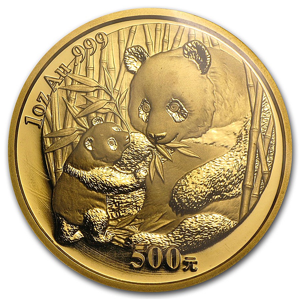 Chinese Gold Panda 2005 - 1 oz - BullionStar Singapore