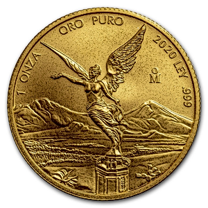 2020 1 oz Mexican Gold Libertad Bullion Coin